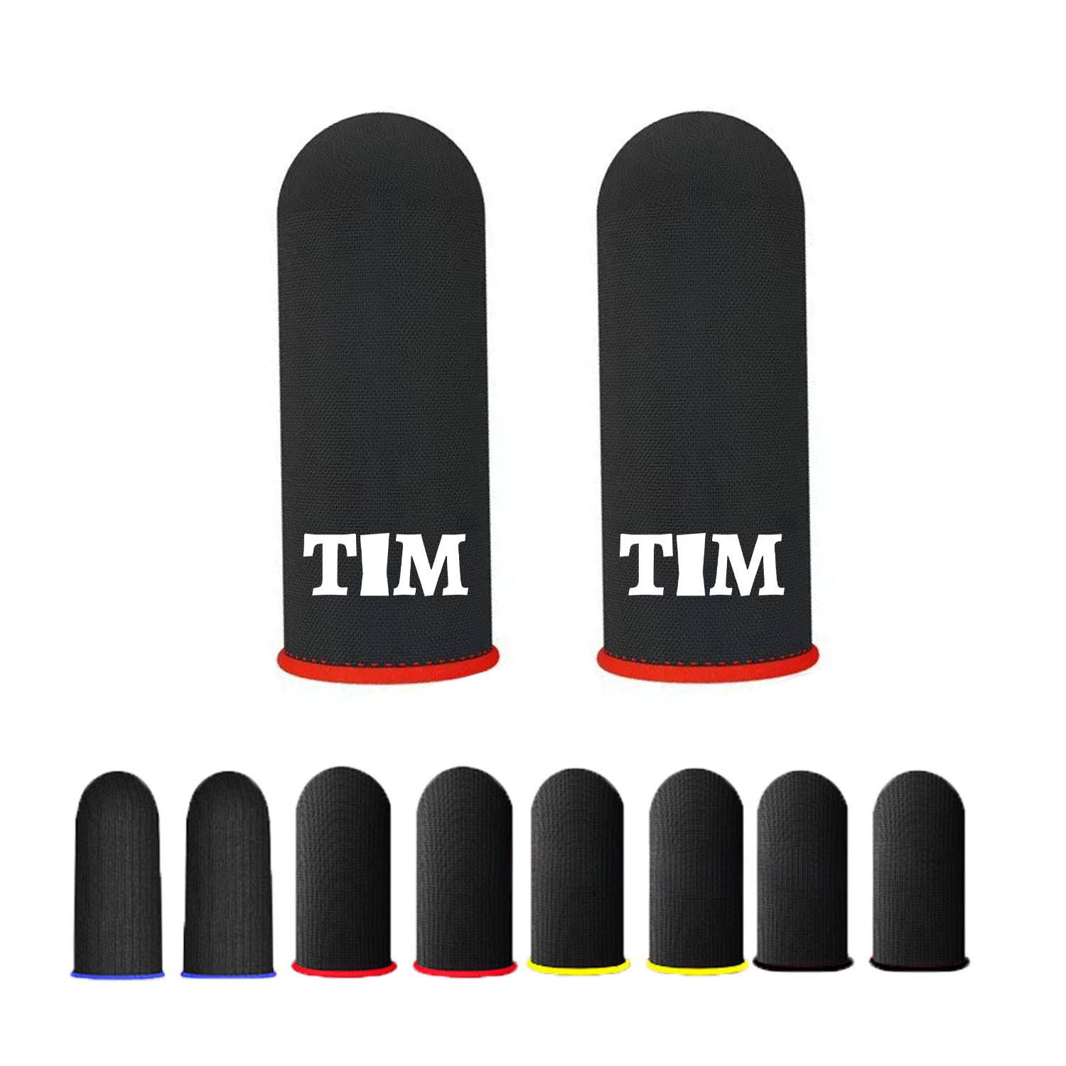 18-Needle Carbon Fiber Sweatproof Gaming Fingerstall 1