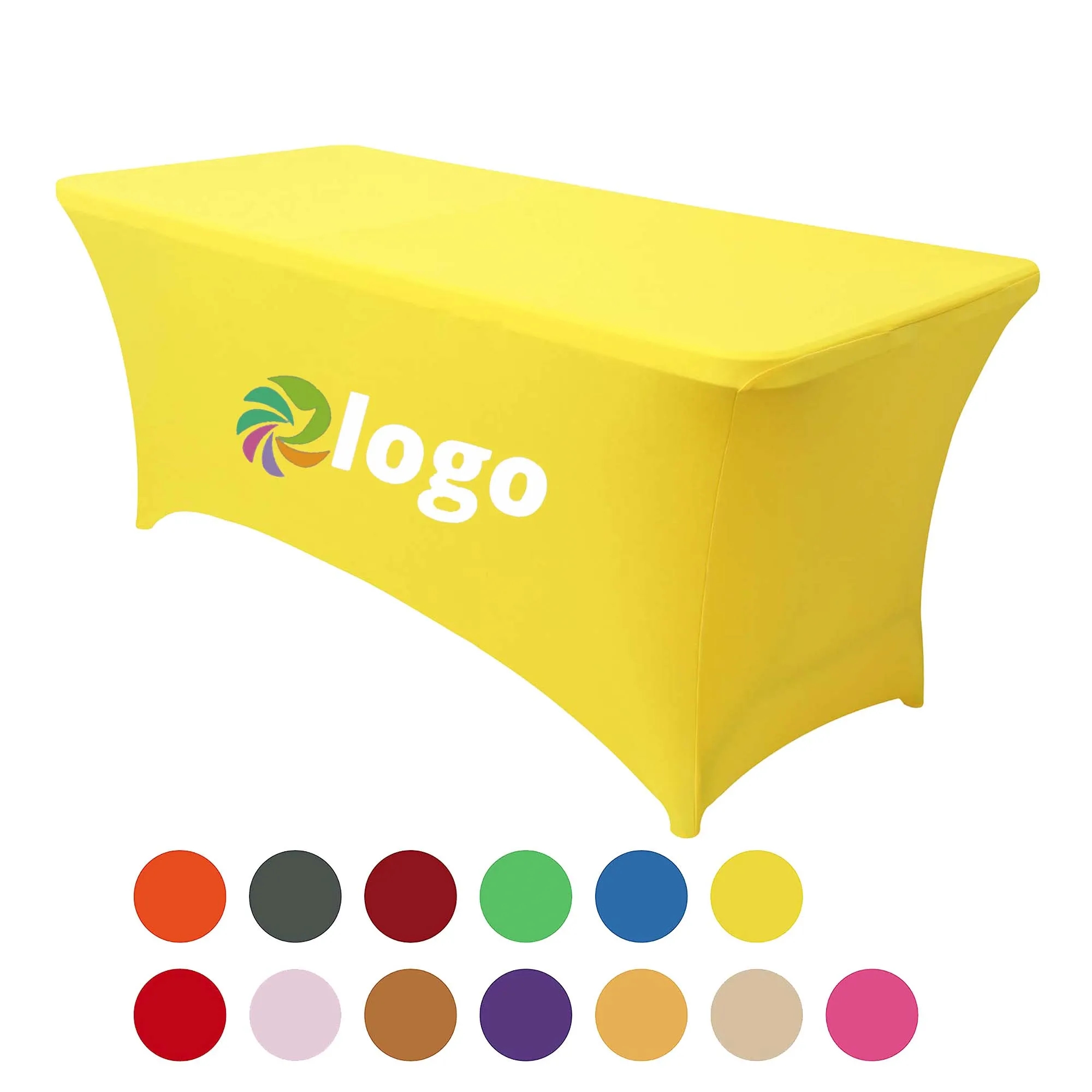 6' Standard Stretch Table Cover 1