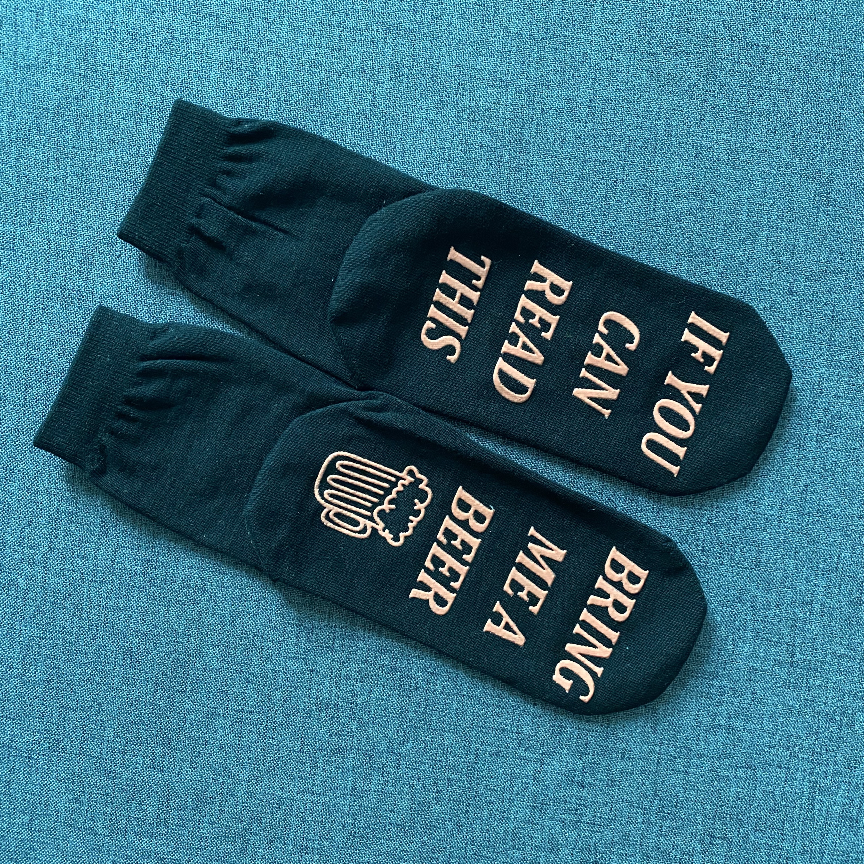 Anti Slip Grip Crew Socks 16