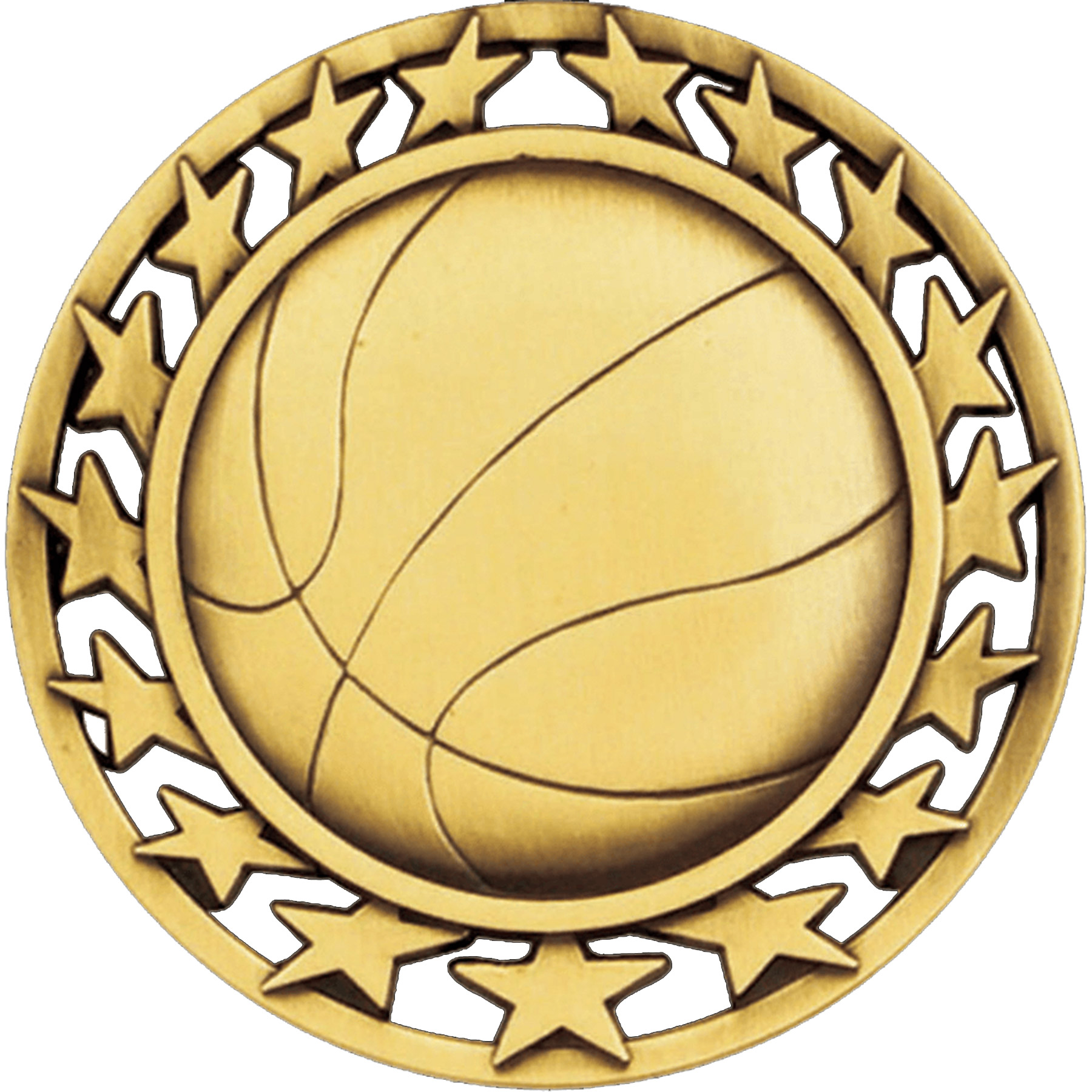 Stock Star Sports Medals: Basketball 2