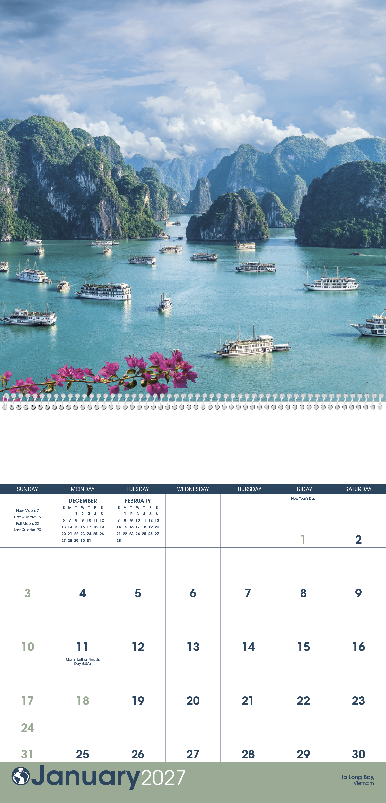 Triumph® Calendars World Scenic Calendar 56