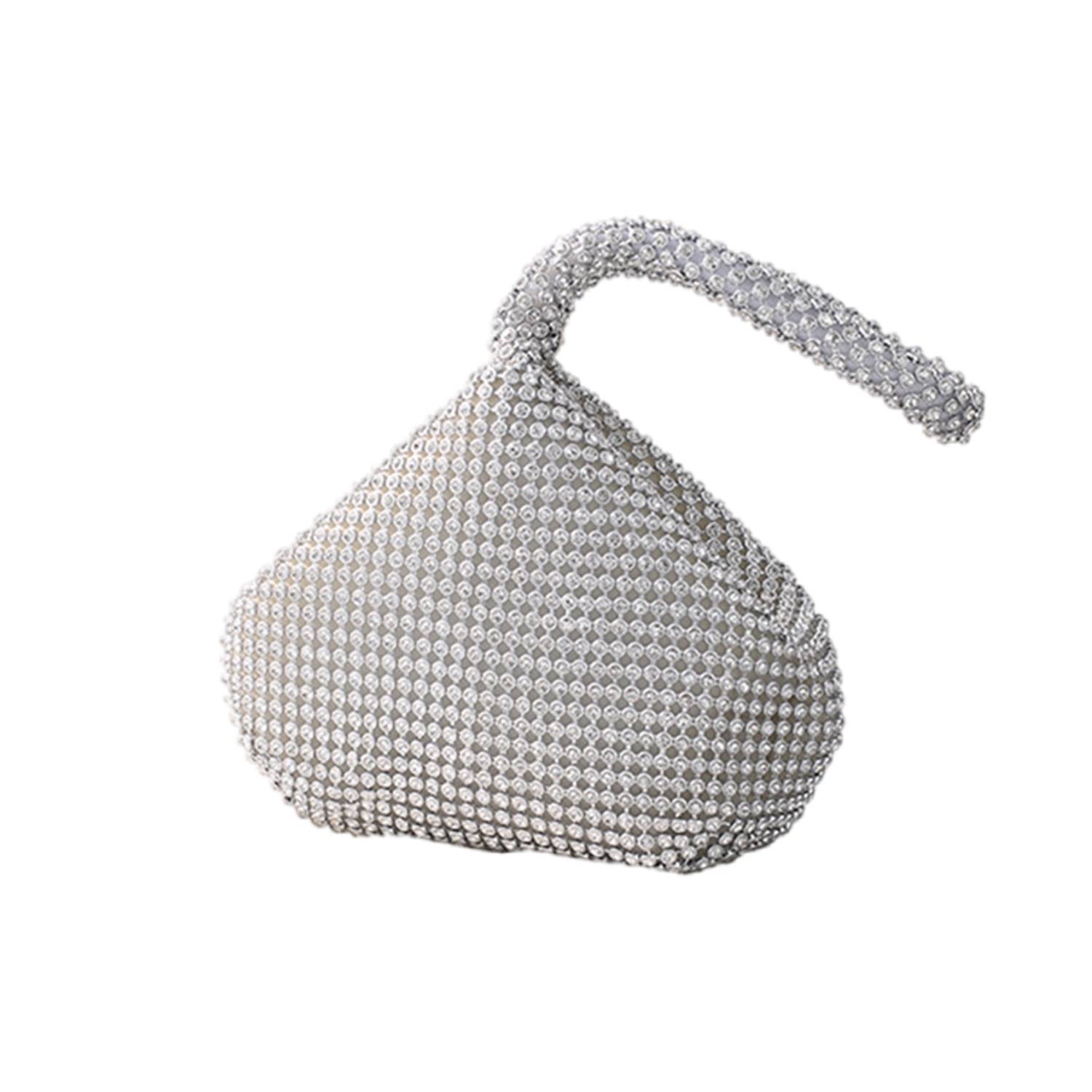 Mini Triangle Diamond Dinner Handbag 6