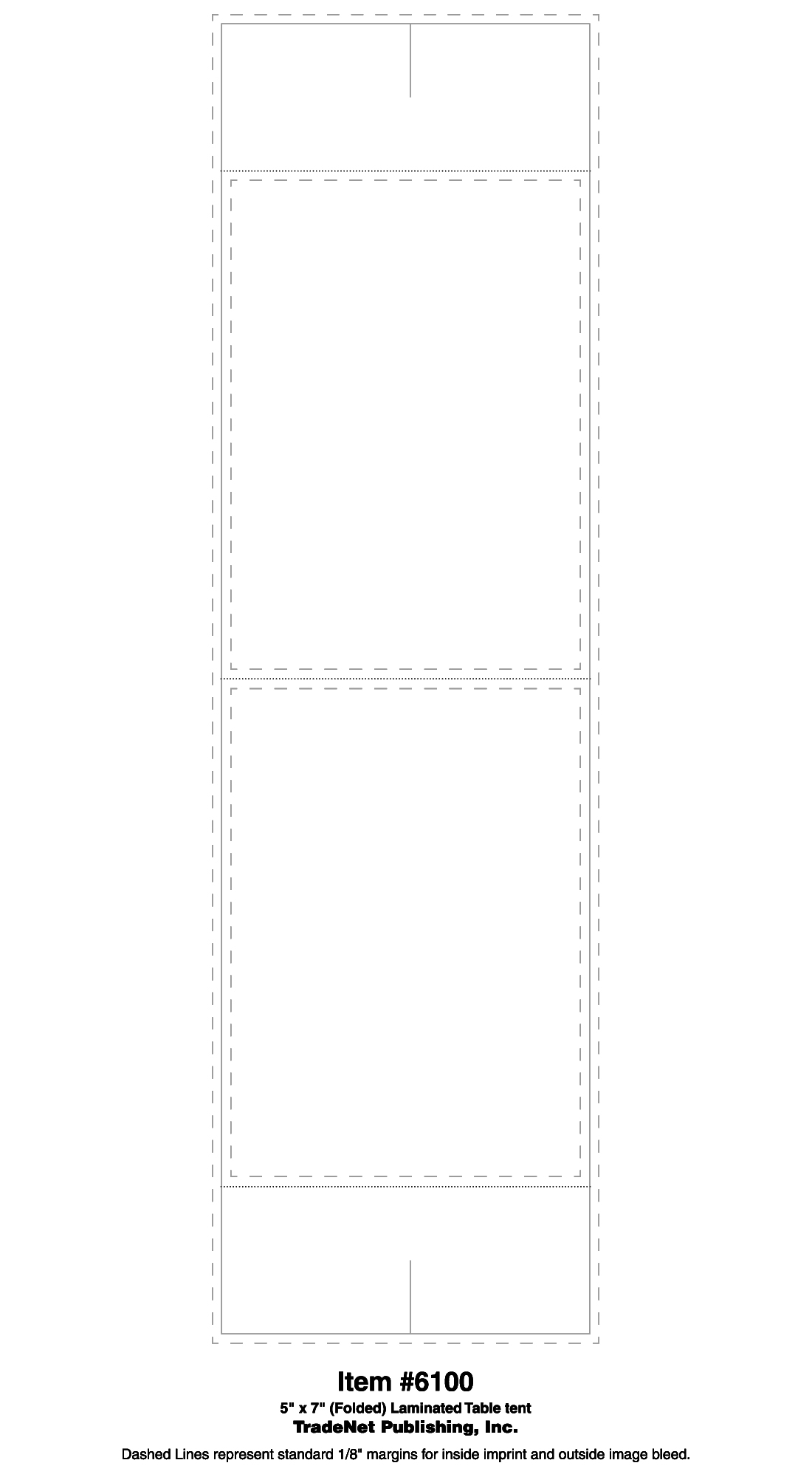 Table Tent - Laminated (5x6.875 - Folded) - 14 pt. 3