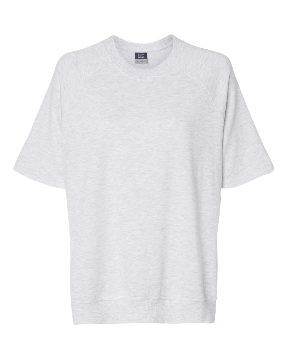 Women's French Terry Short Sleeve Crewneck Sweatshirt - W23711 10