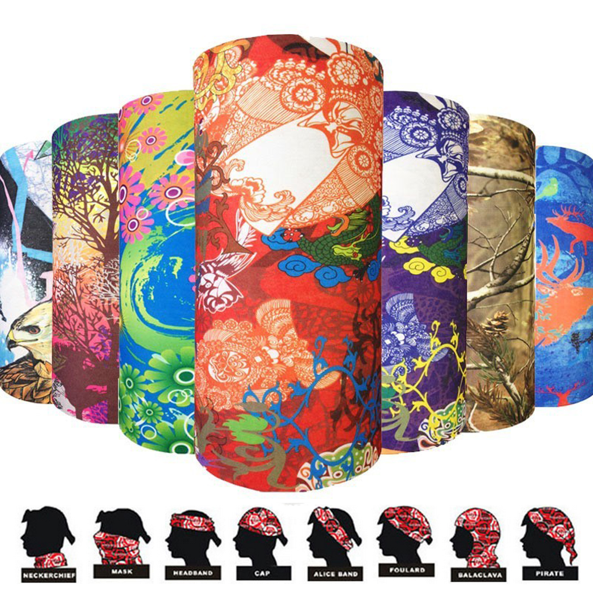 Outdoor Multifunctional Magic Headwear 1