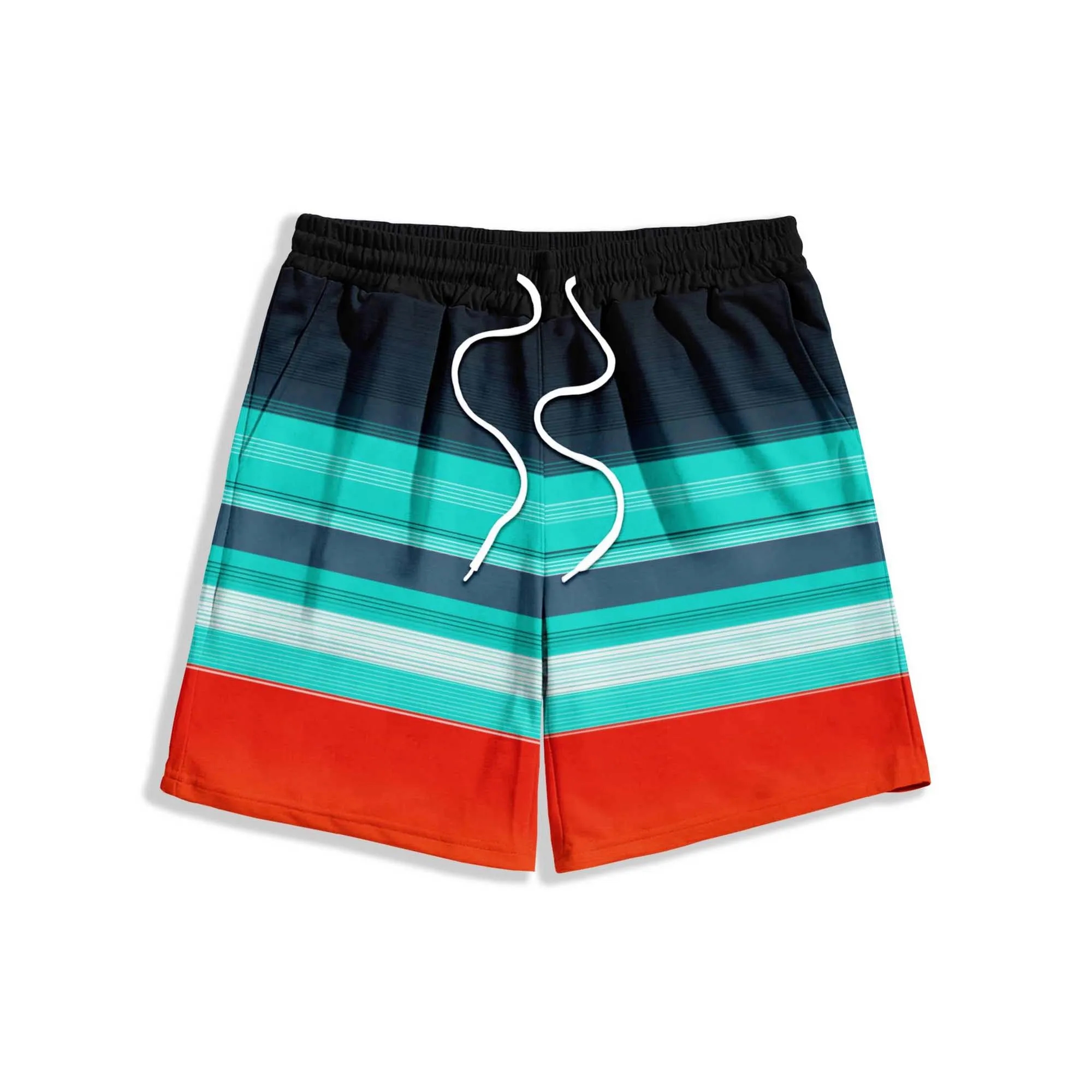 Full Color Summer Causal Beach Shorts 8