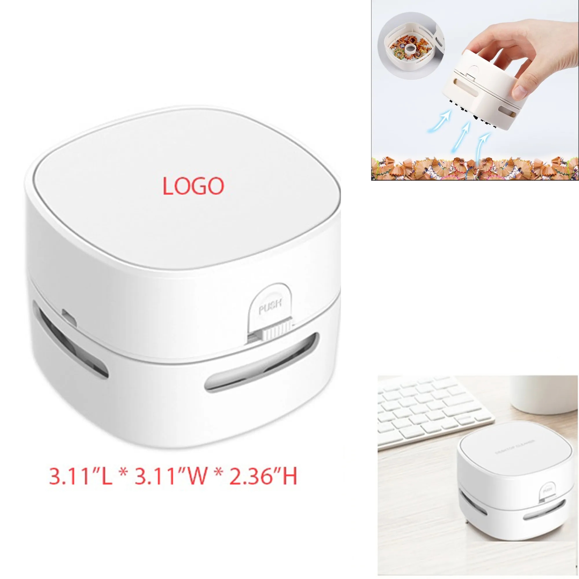 Desktop Vacuum Cleaner with Battery 2