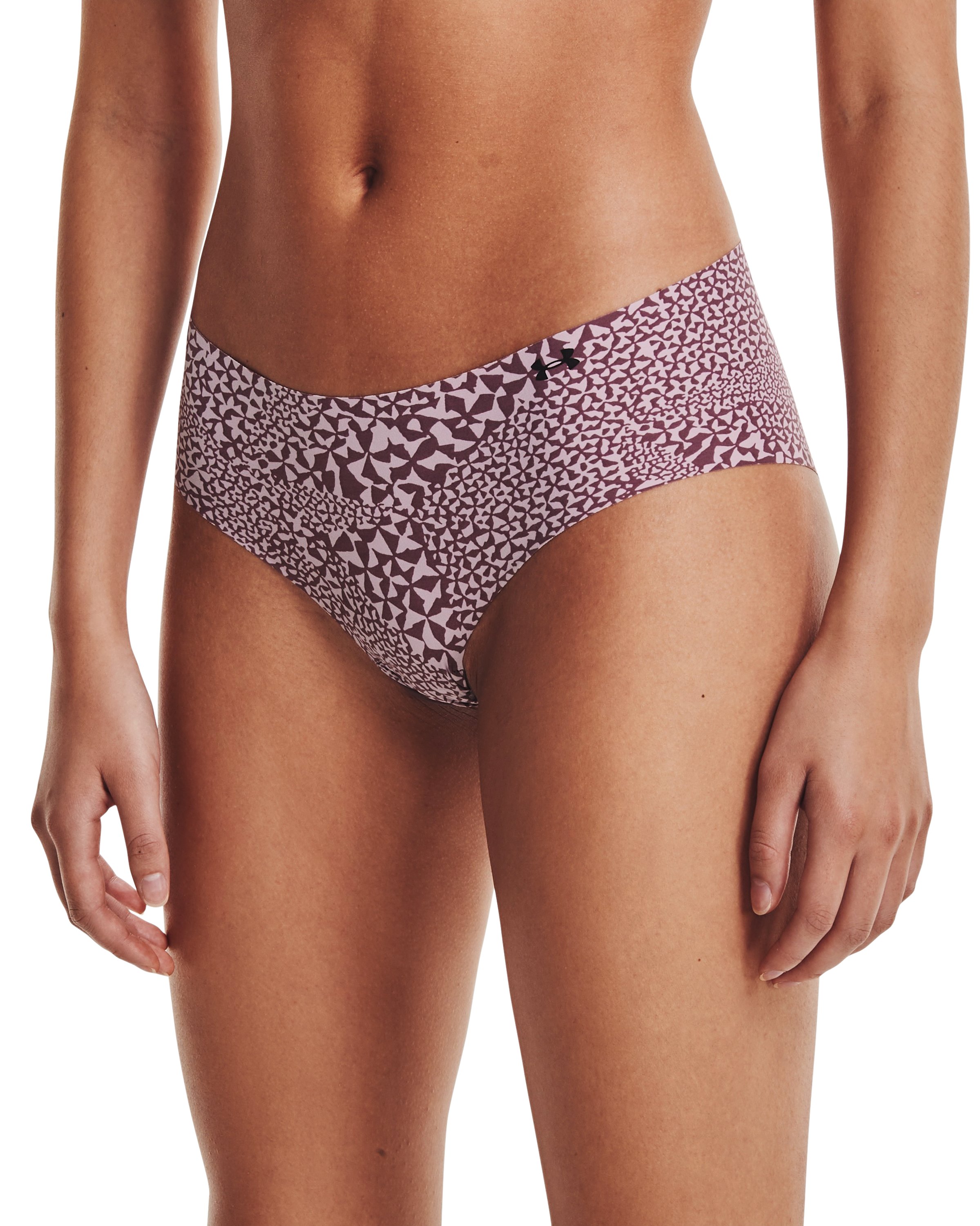 UA Pure Stretch Printed Women's 3-Pack Hipster 4