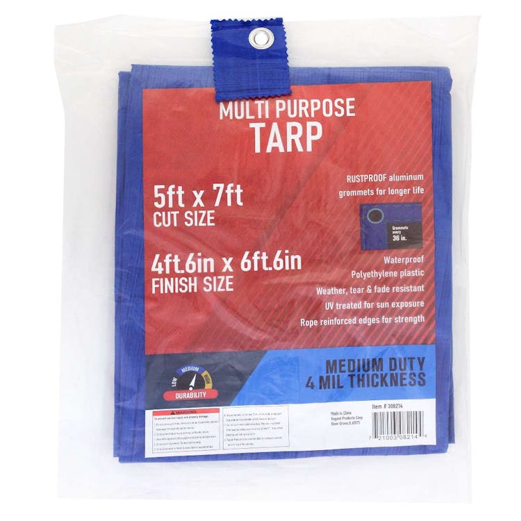 Multi-Purpose Tarps - 5' x 7' 2