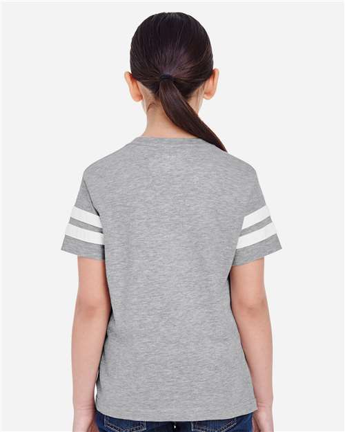 Youth Football Fine Jersey Tee - 6137 17