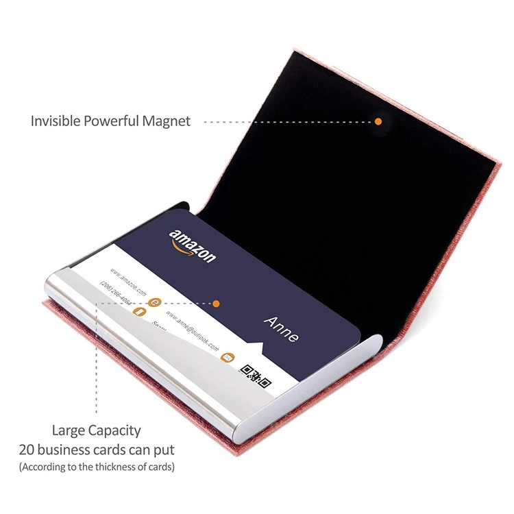 PU Leather & Metal Card Case 8