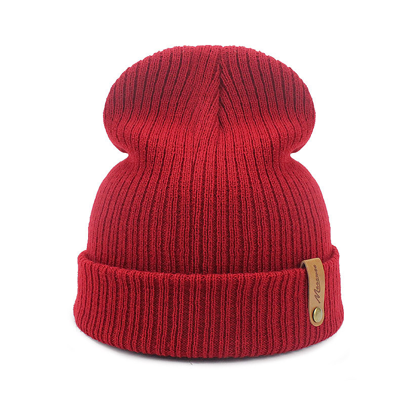 Winter Knit Beanie Hat Watch Cap 17