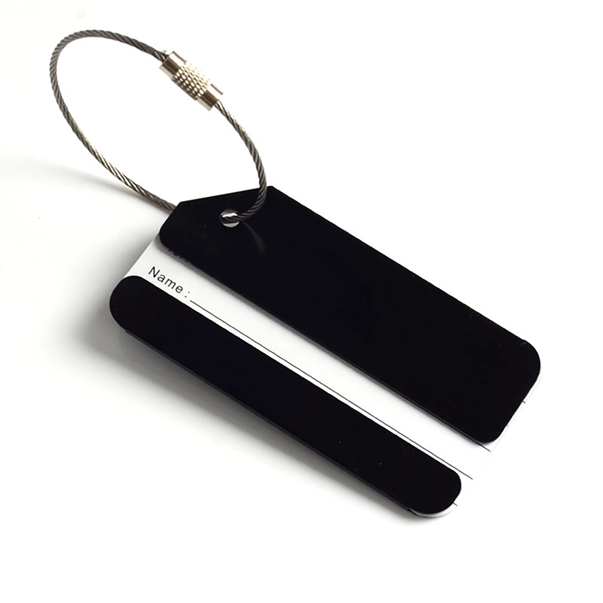 Aluminum Luggage Tag with Name ID Card 11