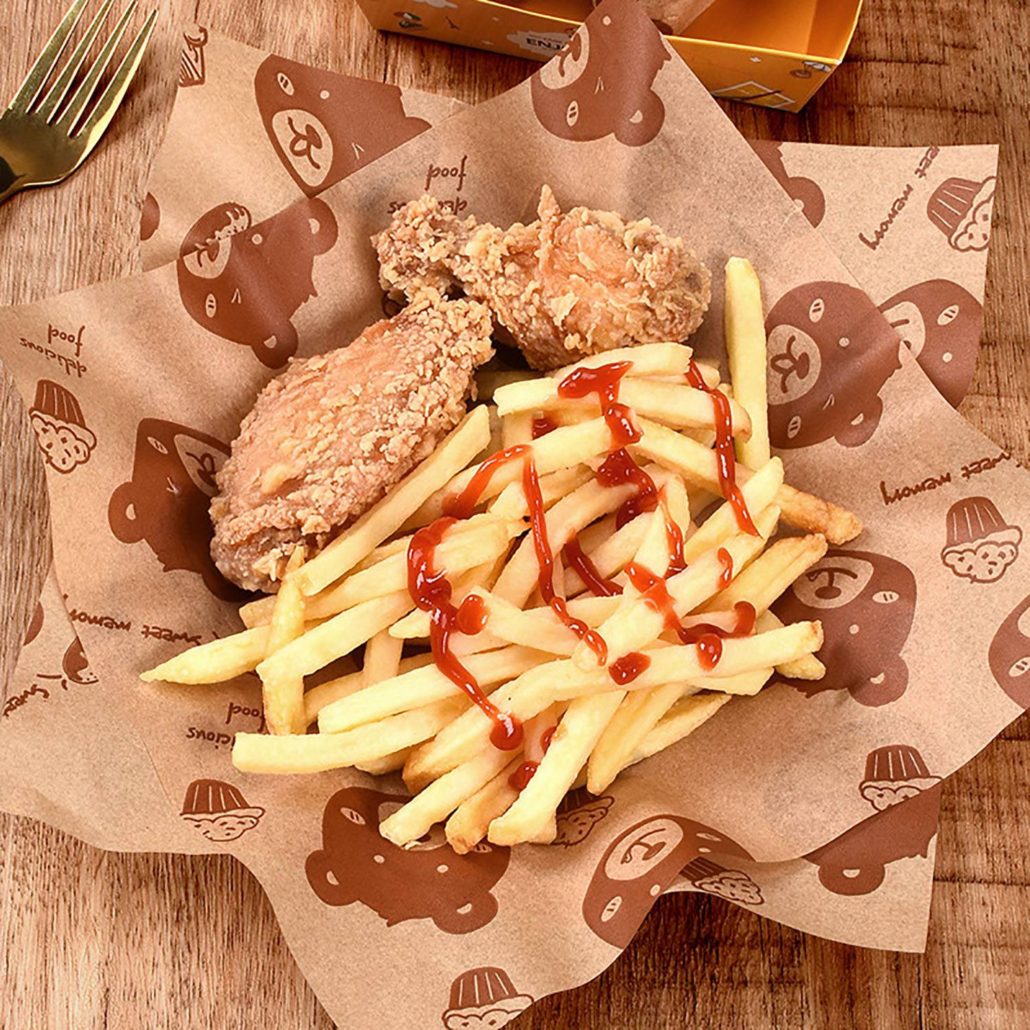 Food Wrapper Paper Oil Proof 6