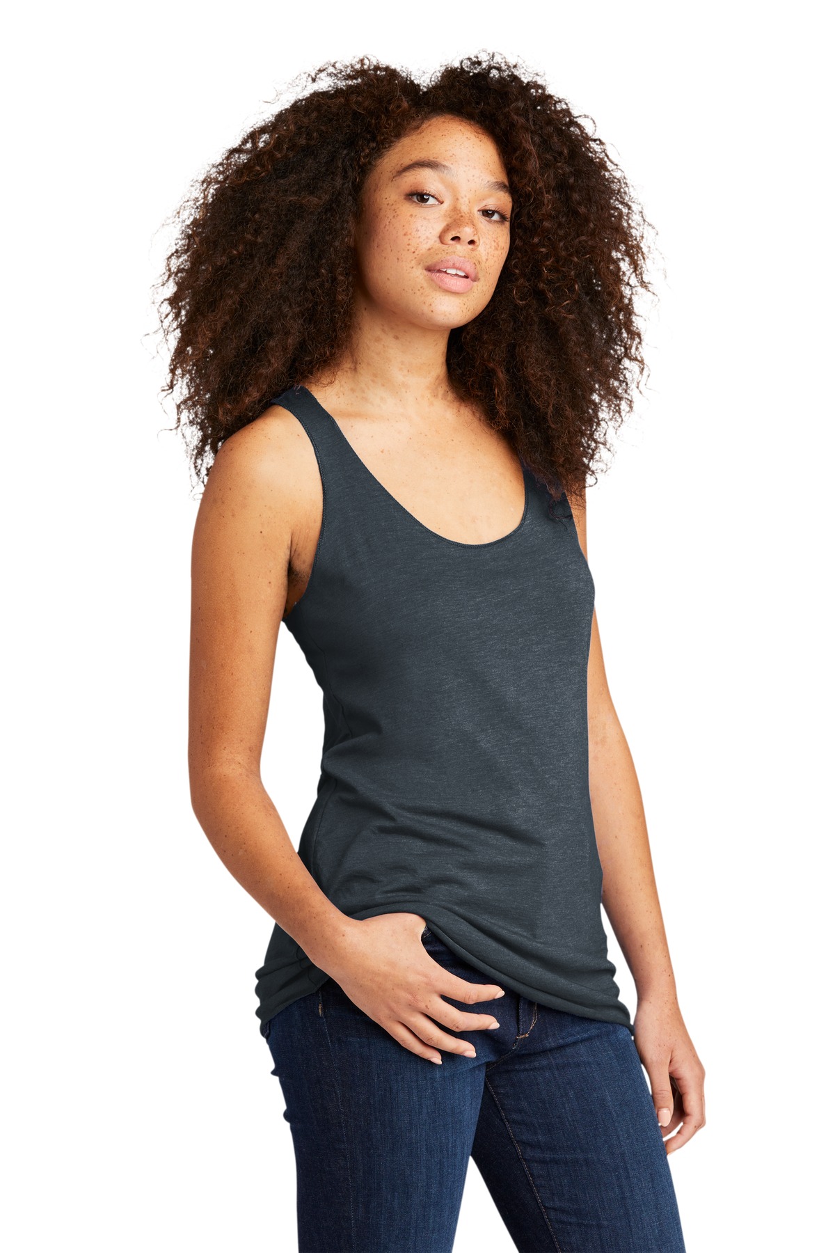 Next Level Apparel Women's Tri-Blend Racerback Tank. NL6733 156