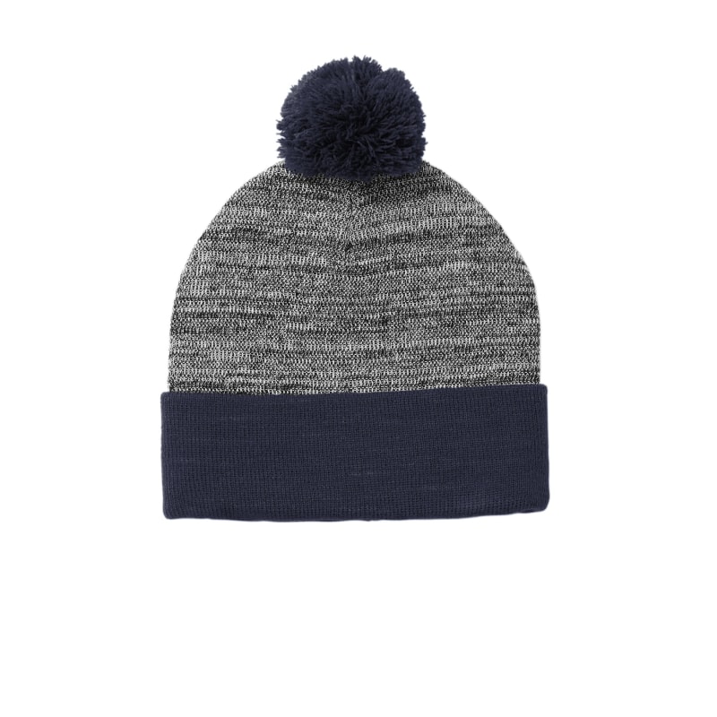 Sport-Tek Heather Pom Pom Beanie 8