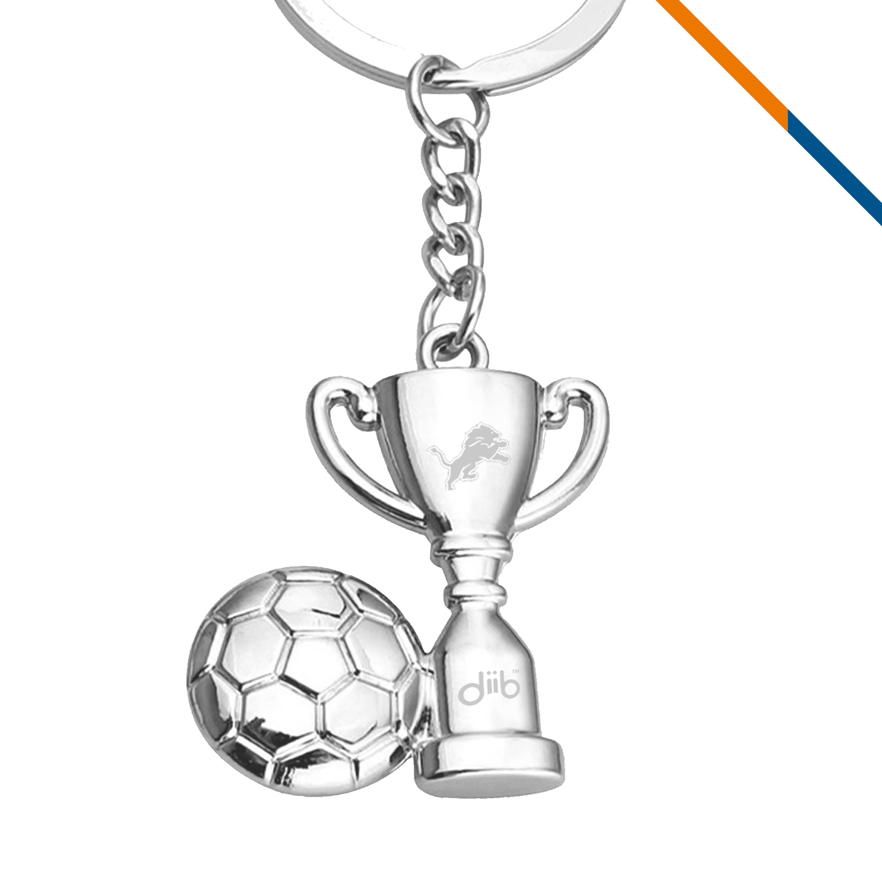 I-Win Soccer Trophy Keychain 4