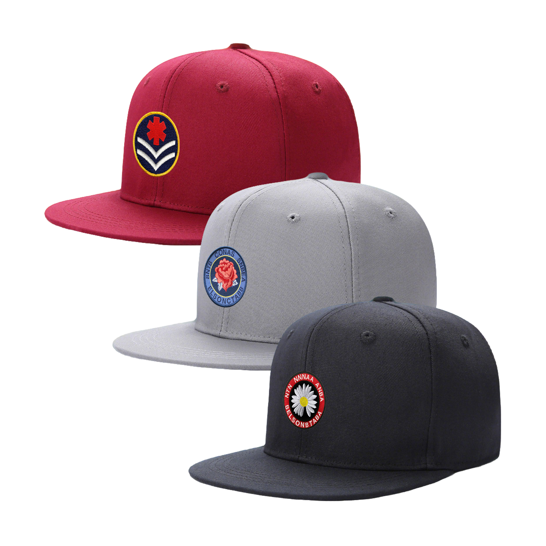 6 Panel Plat Brim Trucker Hat 13