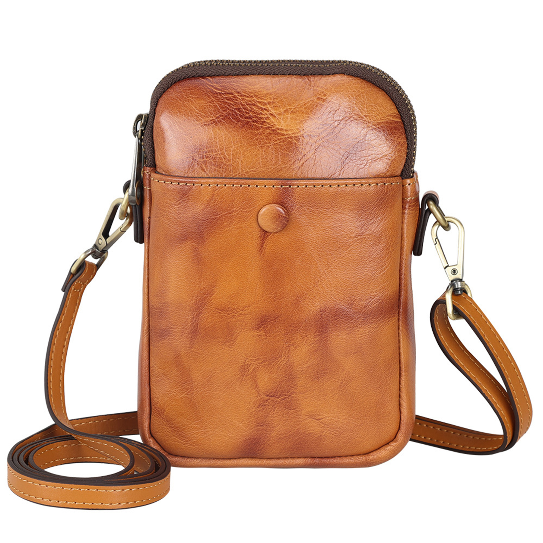 Pu leather Small Cellphone Purse crossbody Bag for women 2