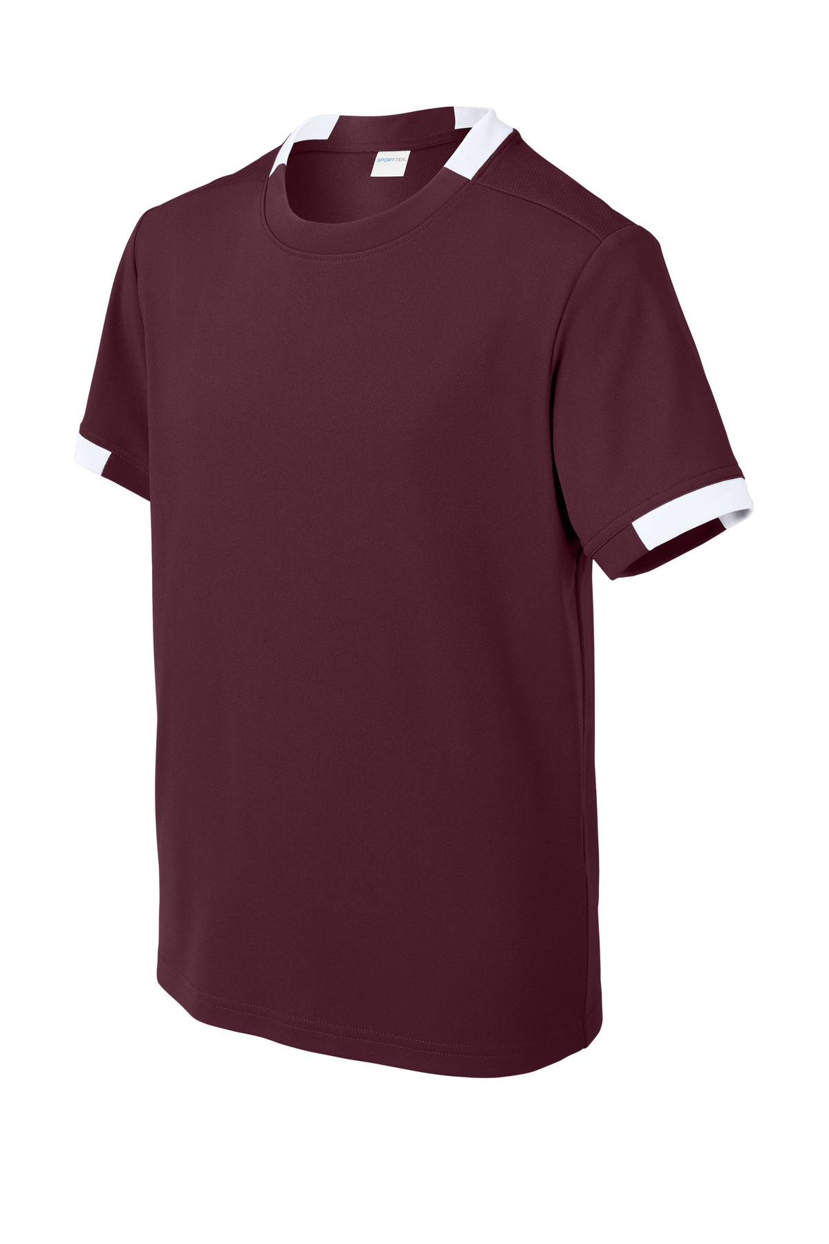 Sport-Tek Youth Club Short Sleeve Crew YST440 70