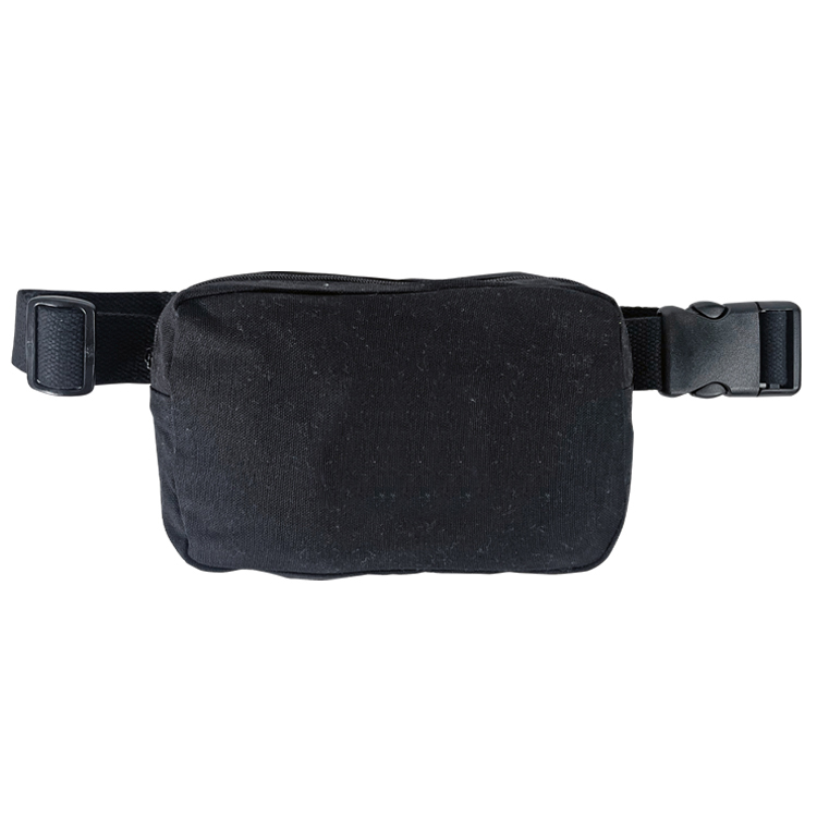 Black Canvas CrossBody Pack 8