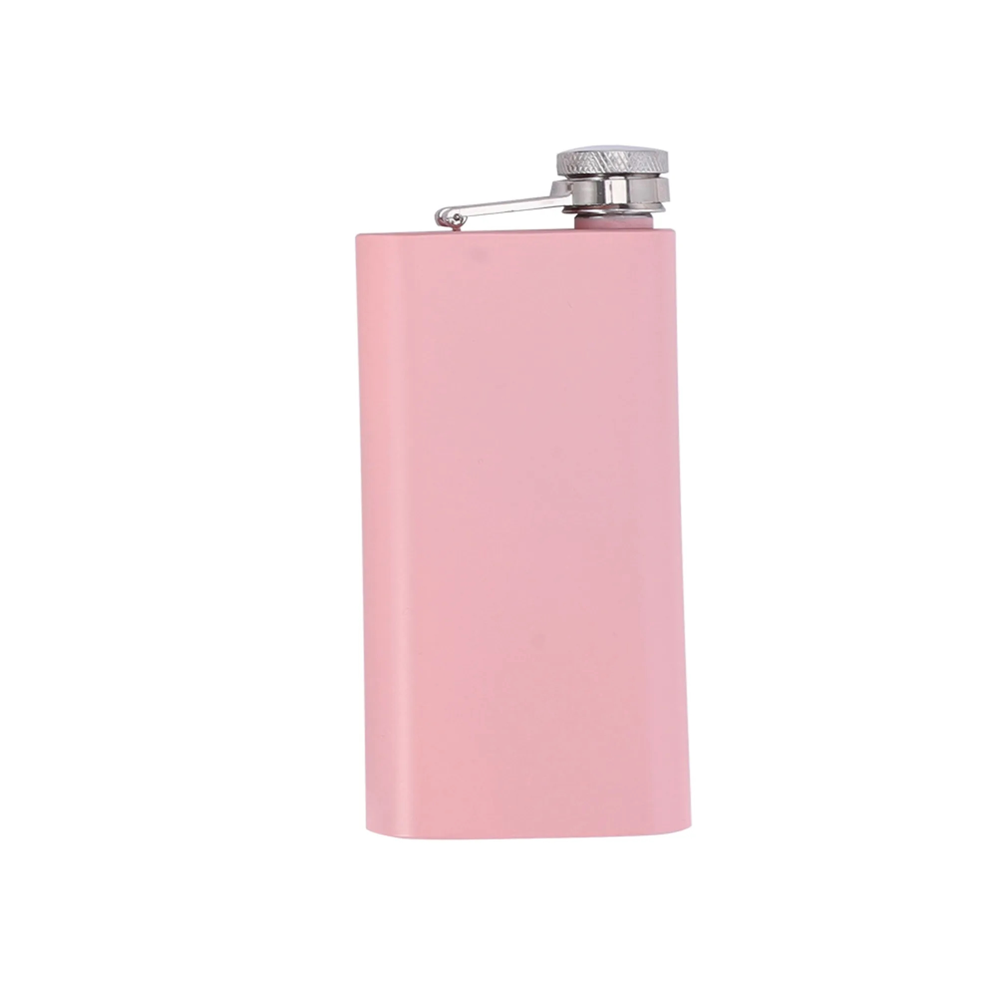 Stainless Steel Slim 6 Oz Hip Flask 8