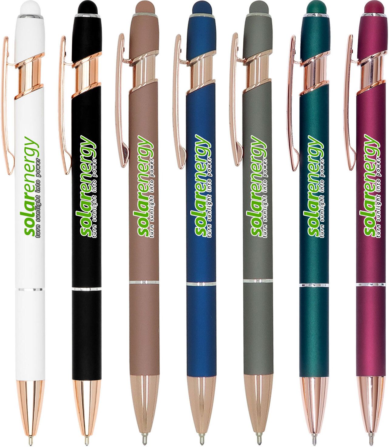 FULL COLOR ULTIMA ROSE GOLD STYLUS PEN 17
