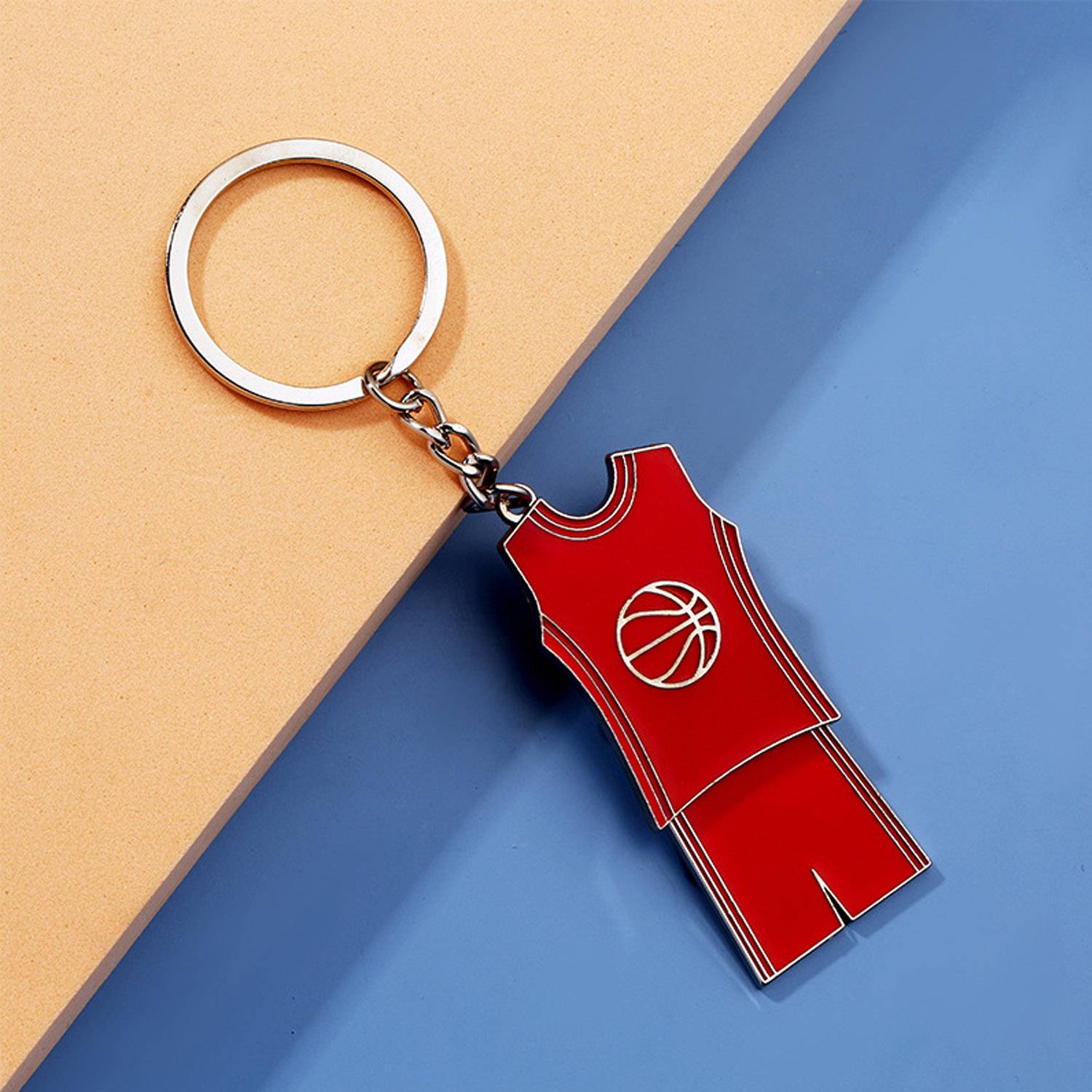 Customers Metal Jersey KeyChain 4