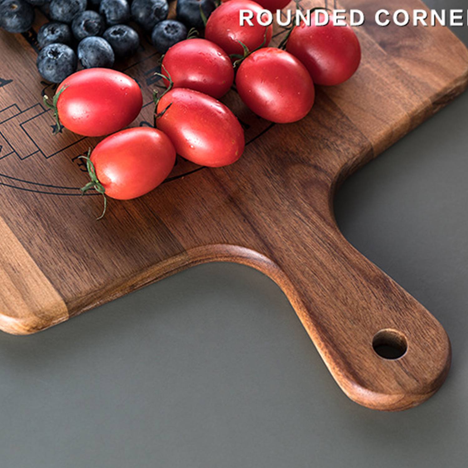 Acacia Wood Food Tray Cutting Board 6
