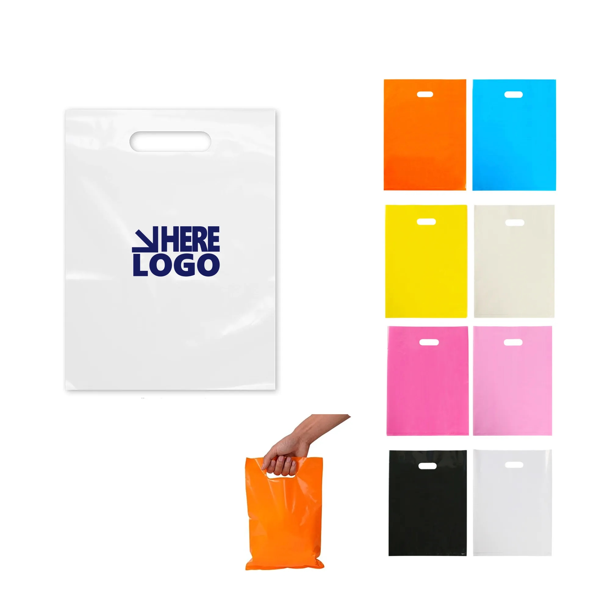 Echo Die Cut Handle Bag (14"x10") 2