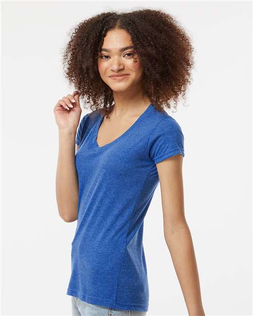 Women's Poly-Rich V-Neck T-Shirt - 244 21