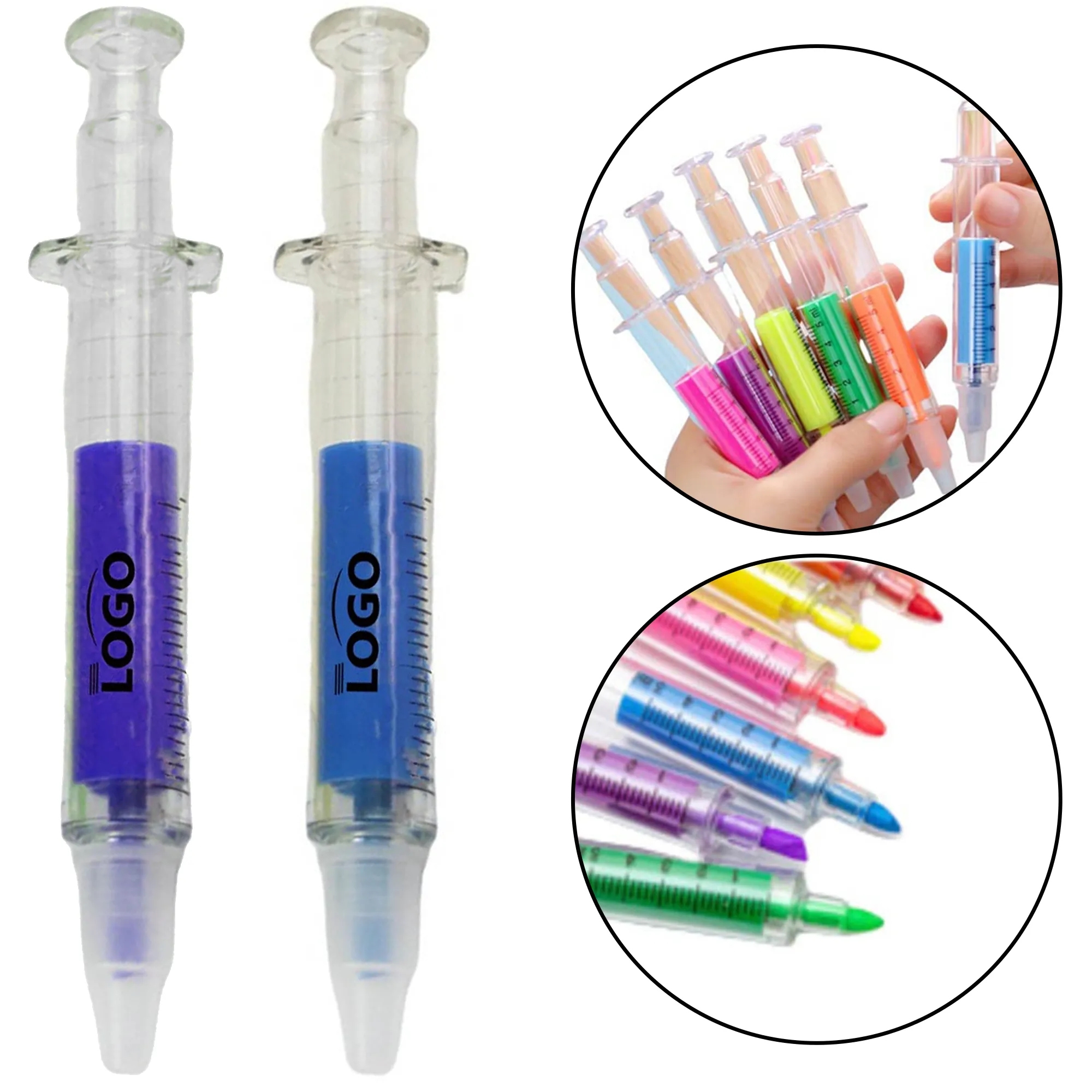 Syringe Watercolor Highlighter Marker Pen 5