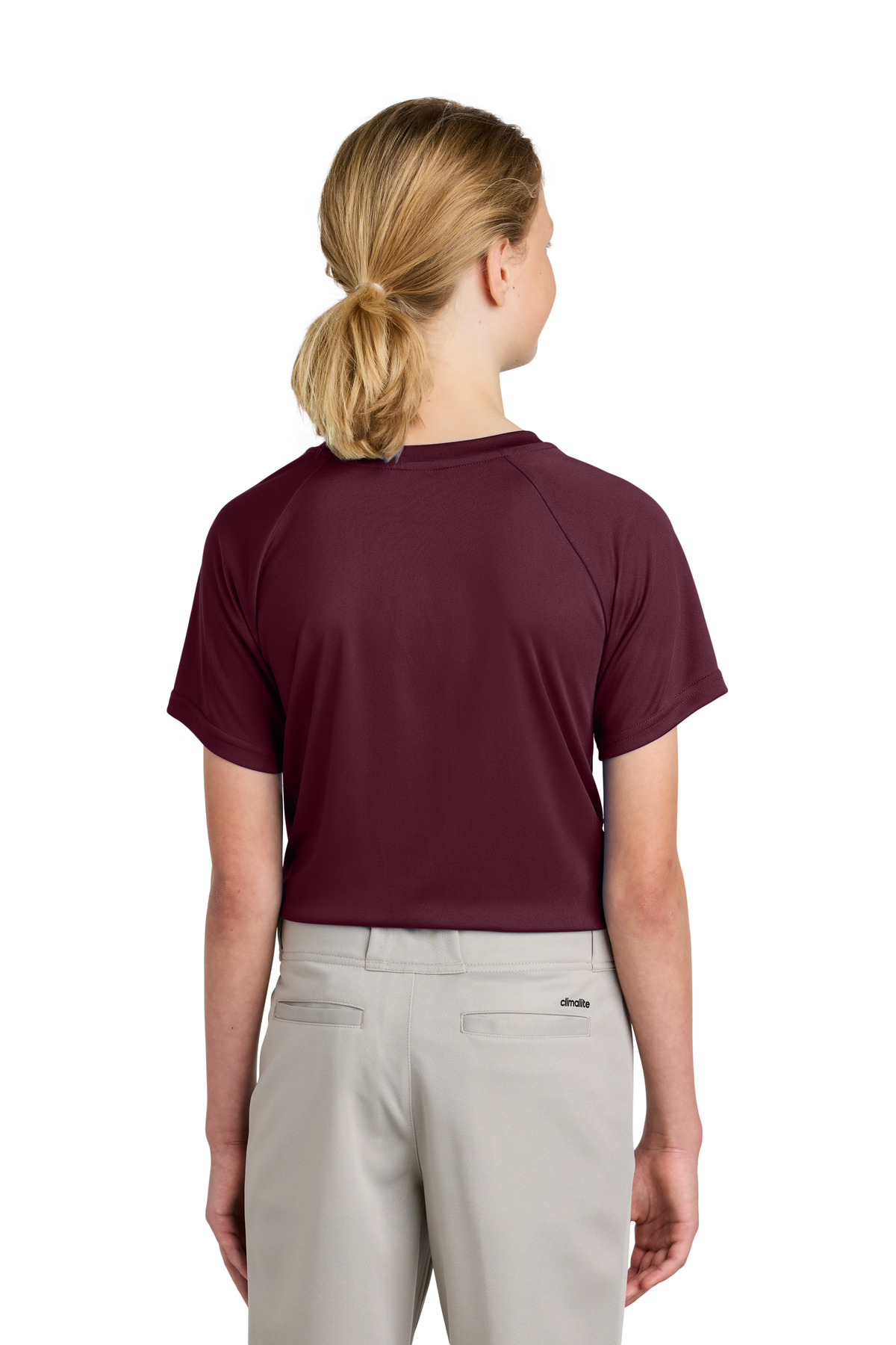 Sport-Tek Youth PosiCharge Competitor 2-Button Henley YST359 1