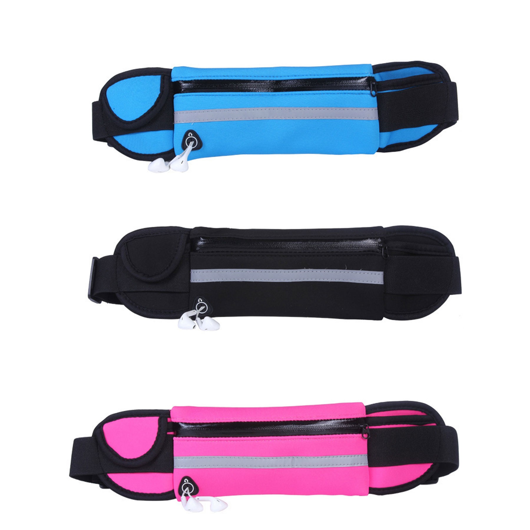 Running Waist Pack With Adjustable Elastic Strap 2