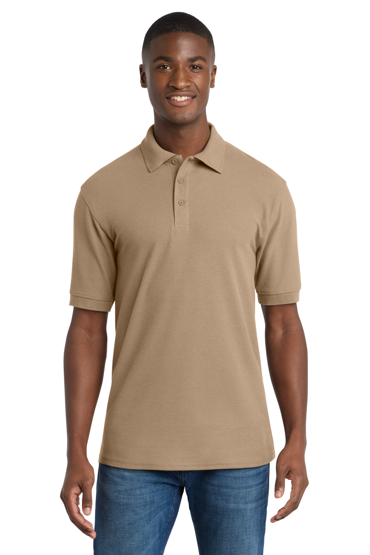 Port & Co Core Blend Pique Polo. KP155 37
