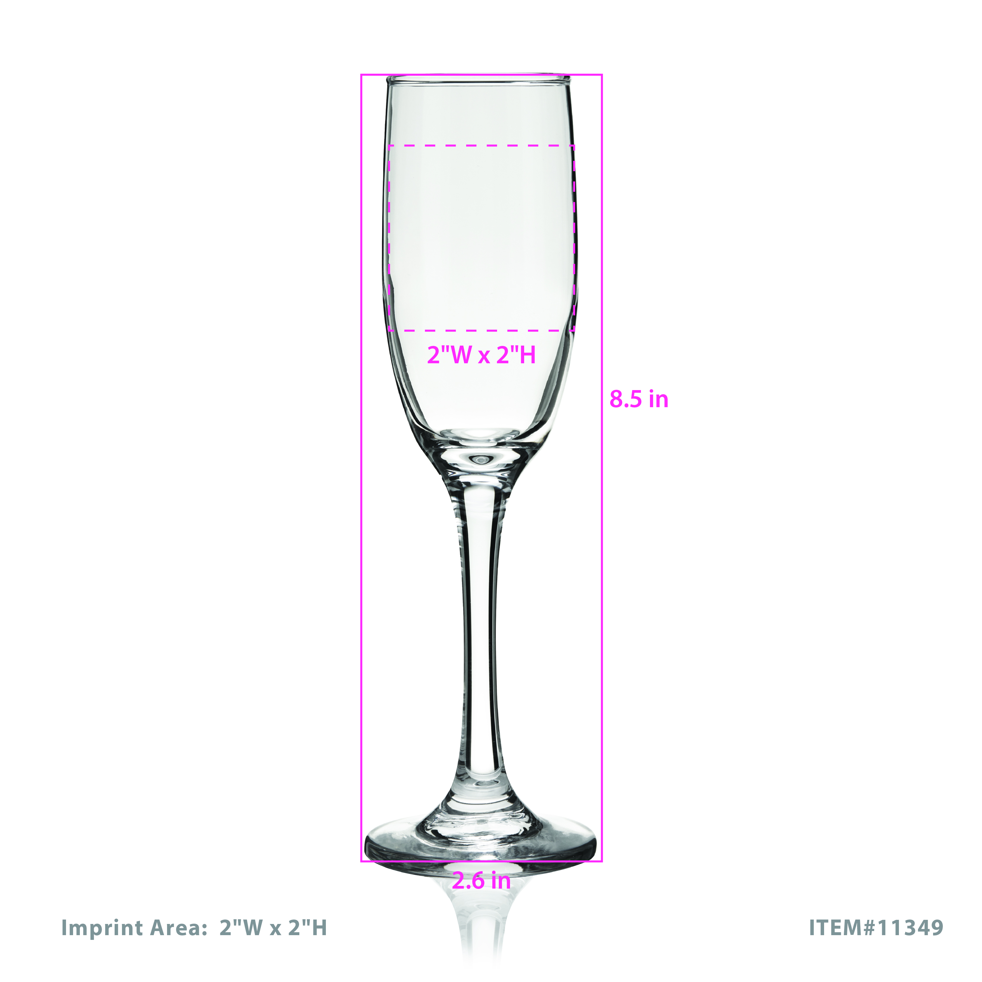 True® Stemmed Champagne Flute, set of 6 4