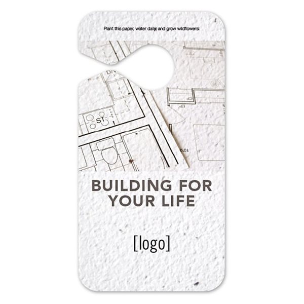 Seed Paper Door Hanger 6