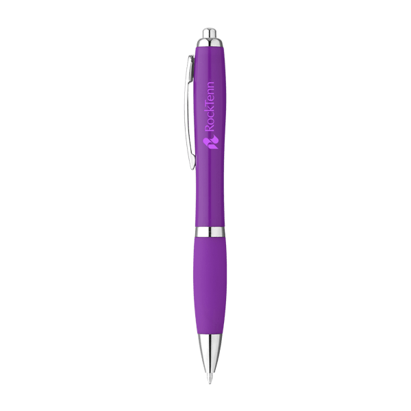 Curvy Cloud Plastic Ballpoint Pen 2