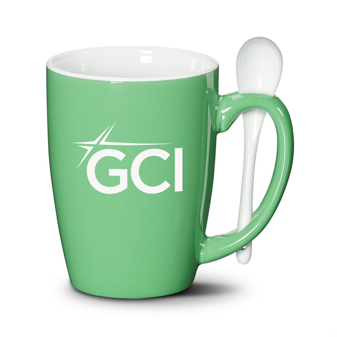 Winfield Mug & Spoon 15oz - Imprinted 18