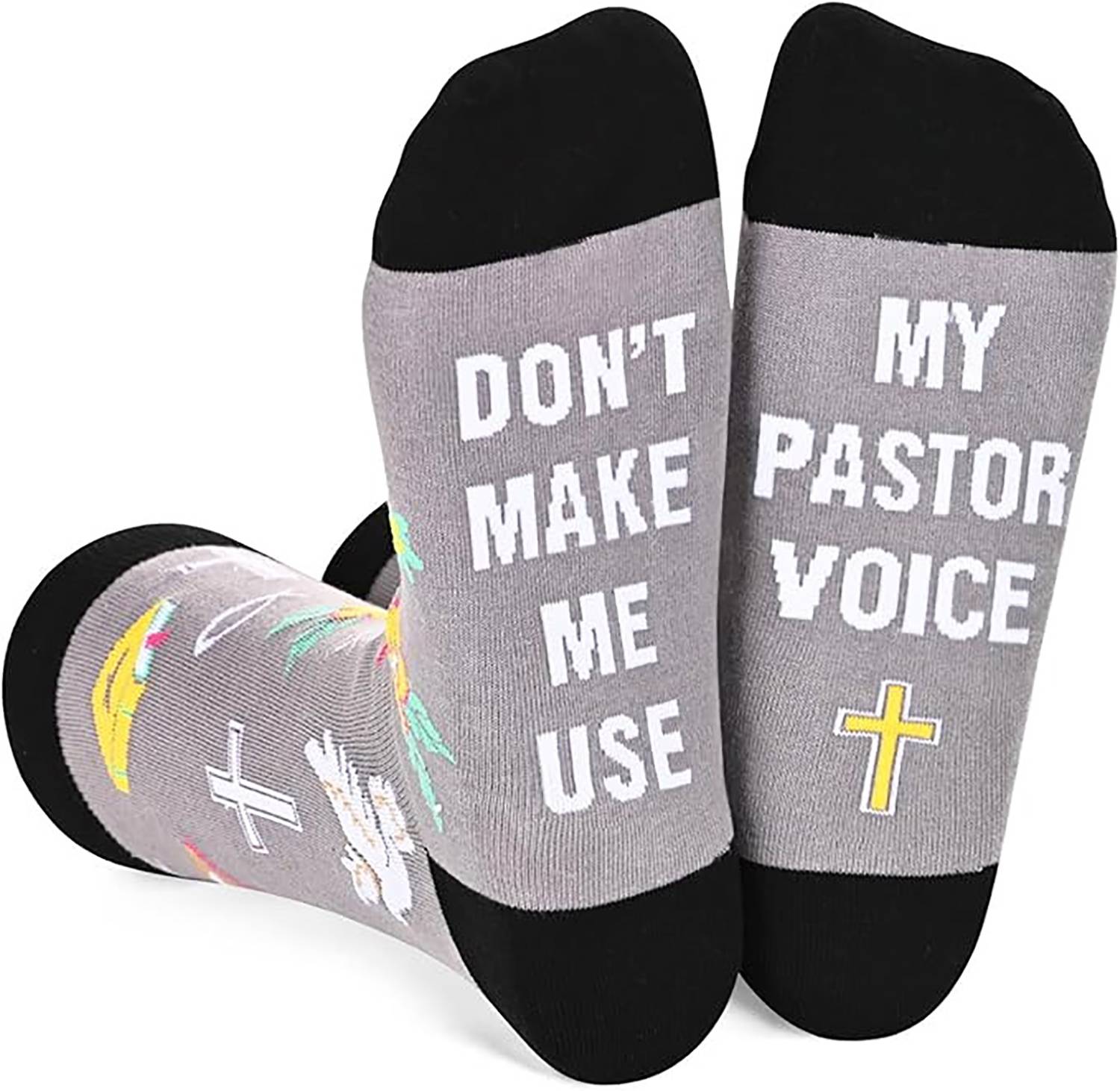 Alphabet Mid-Calf Cotton Socks 10