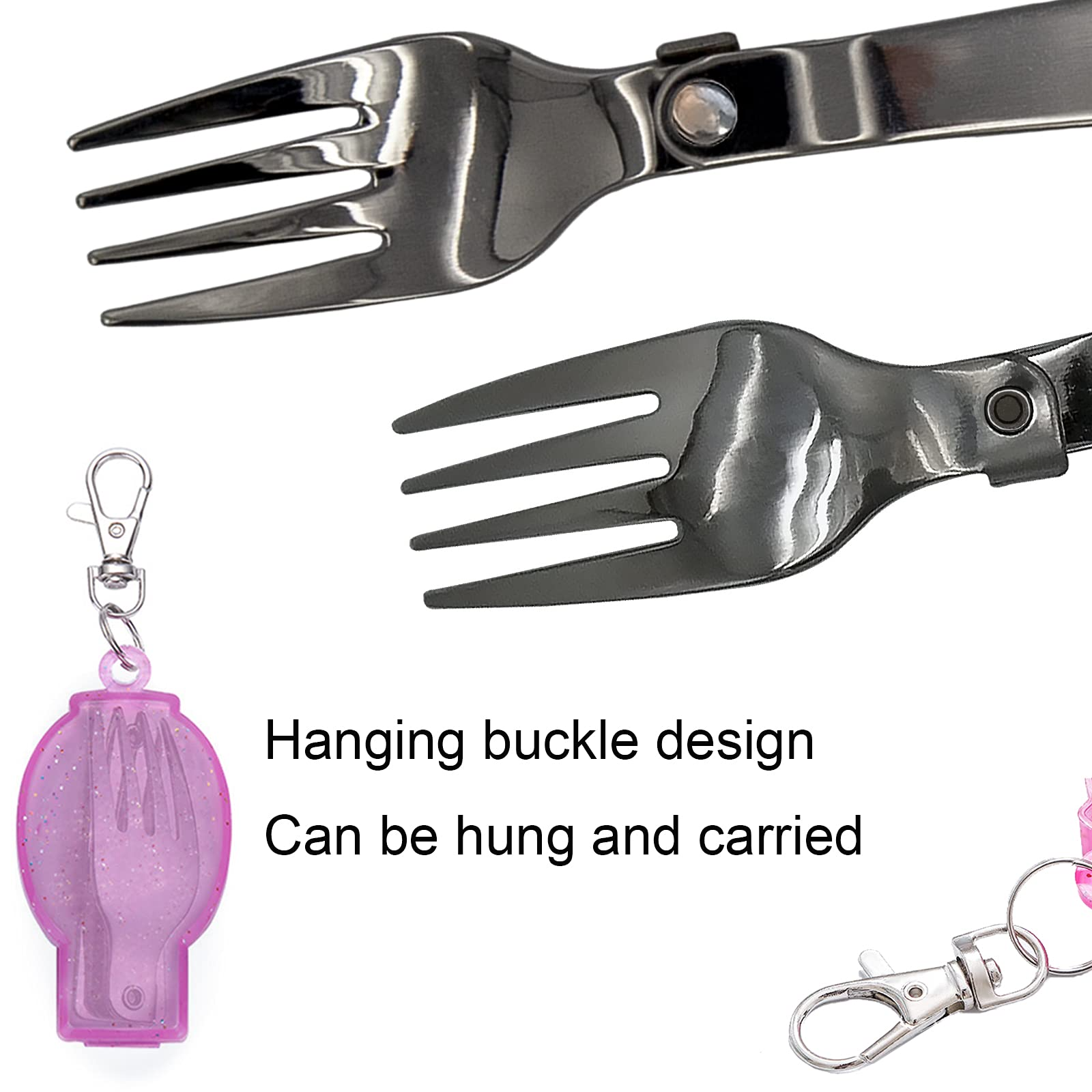 Foldable Fork And Spoon Set 7