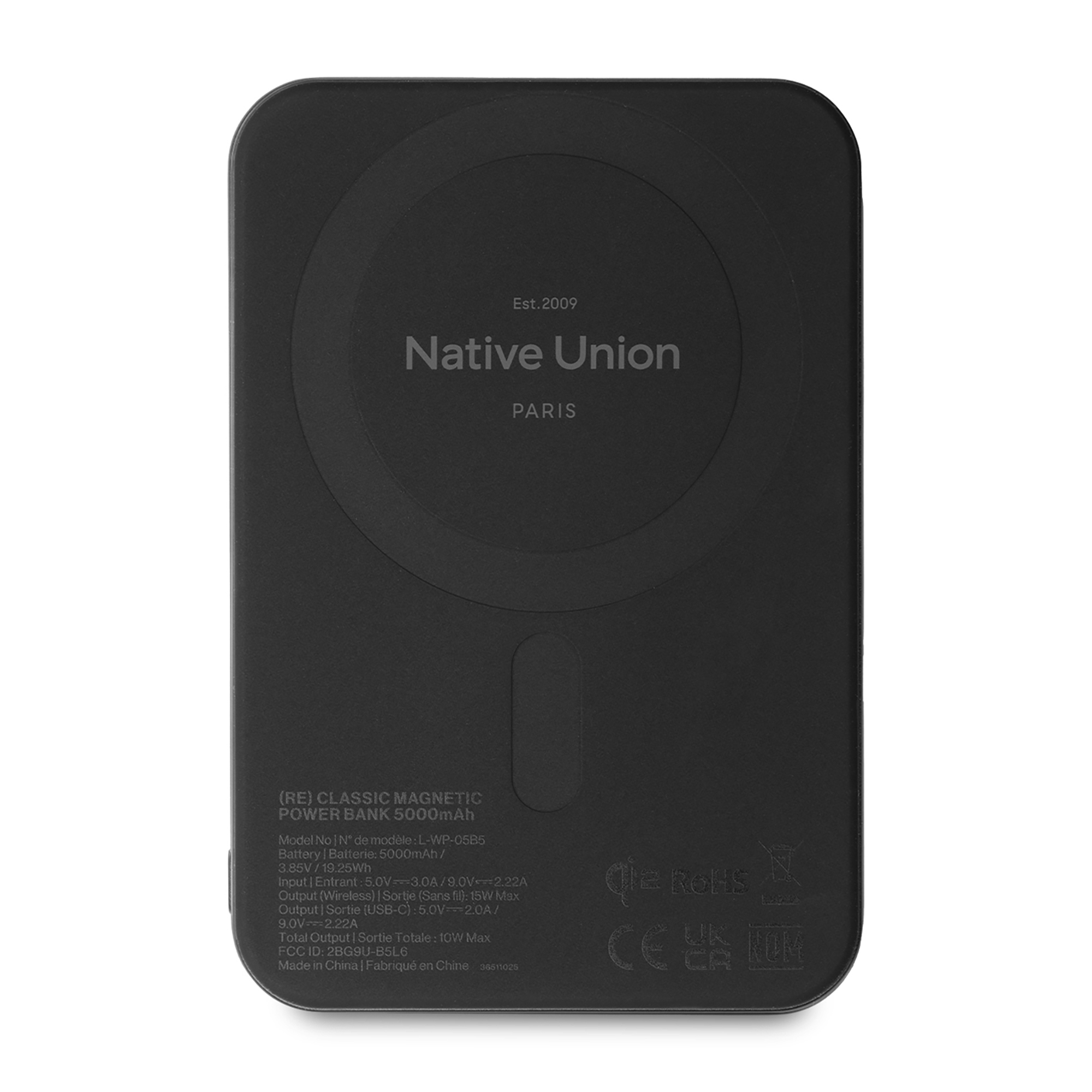 Native Union (RE)Classic Magnetic Power Bank 5000mAh 23