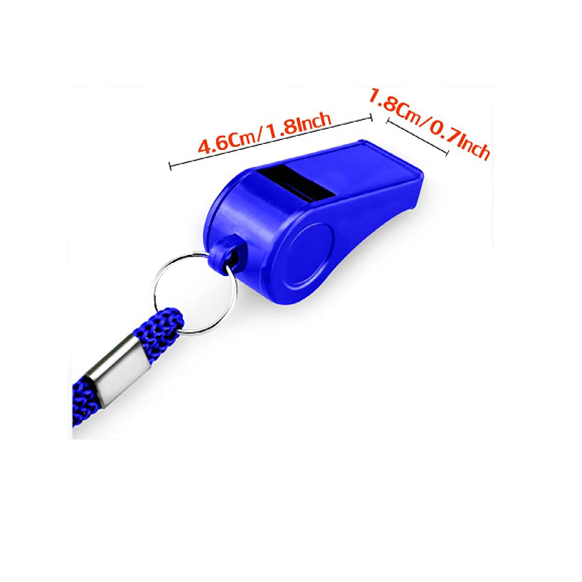 Multicolor ABS Plastic Whistle Outdoor Survival Referee 2