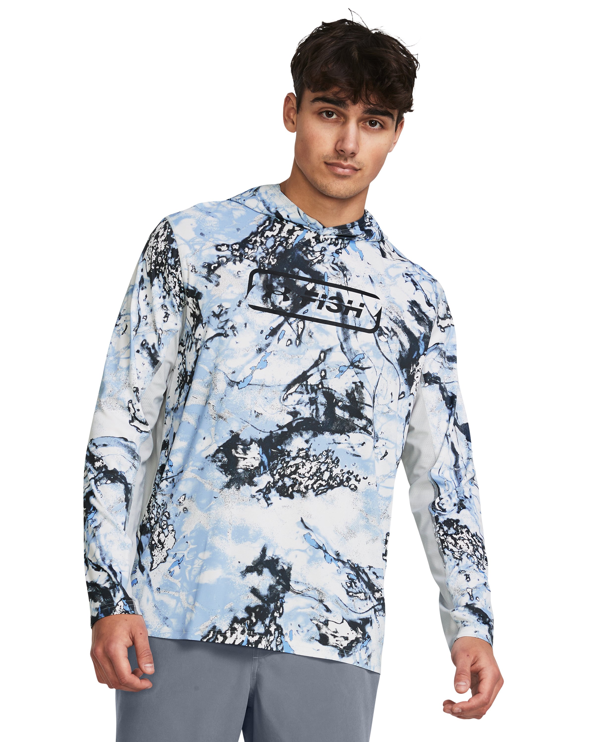UA Fish Pro Camo Men's Hoodie 10