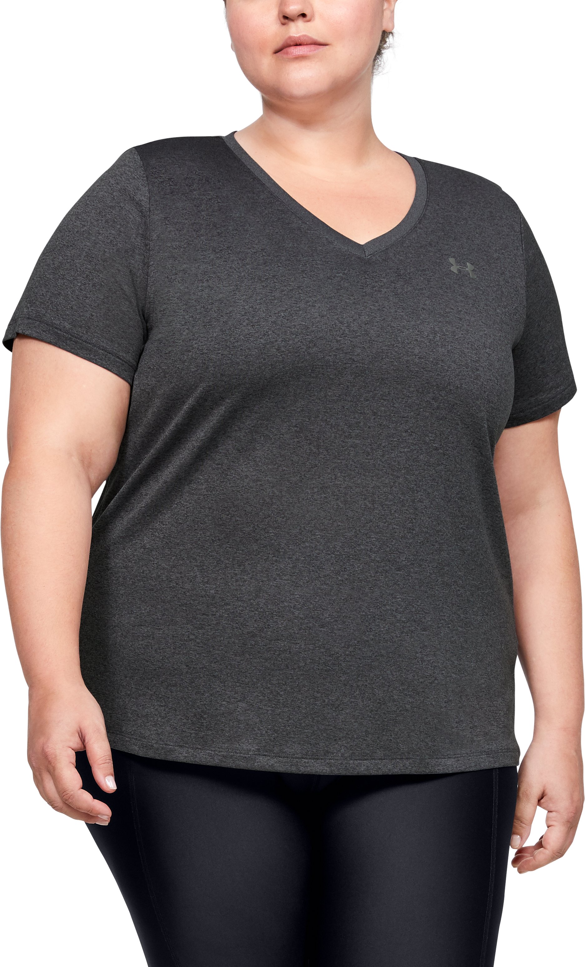 Women's UA Tech Short Sleeve V-Neck 11