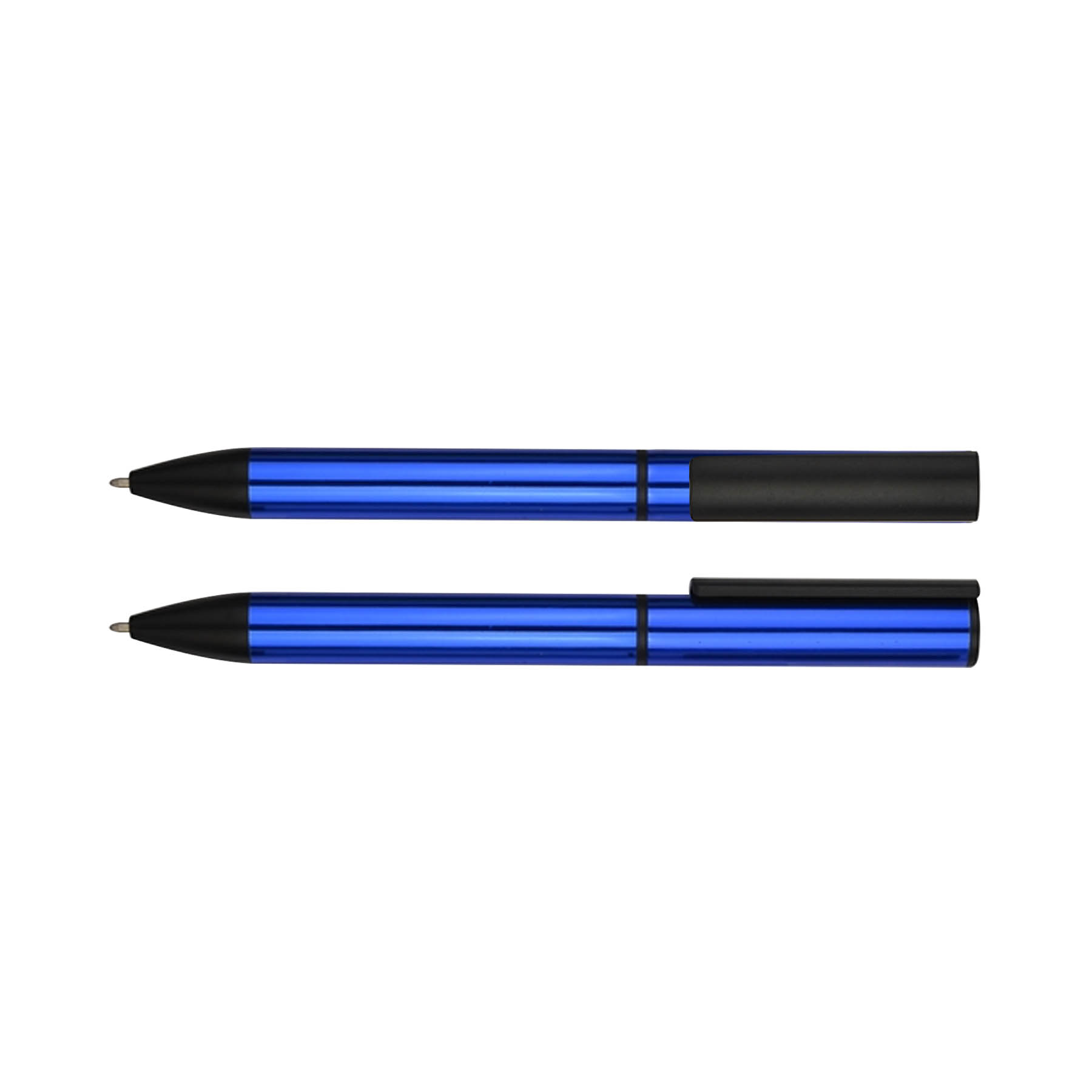 Twist Action Black Accents Ballpoint Metal Pen 2
