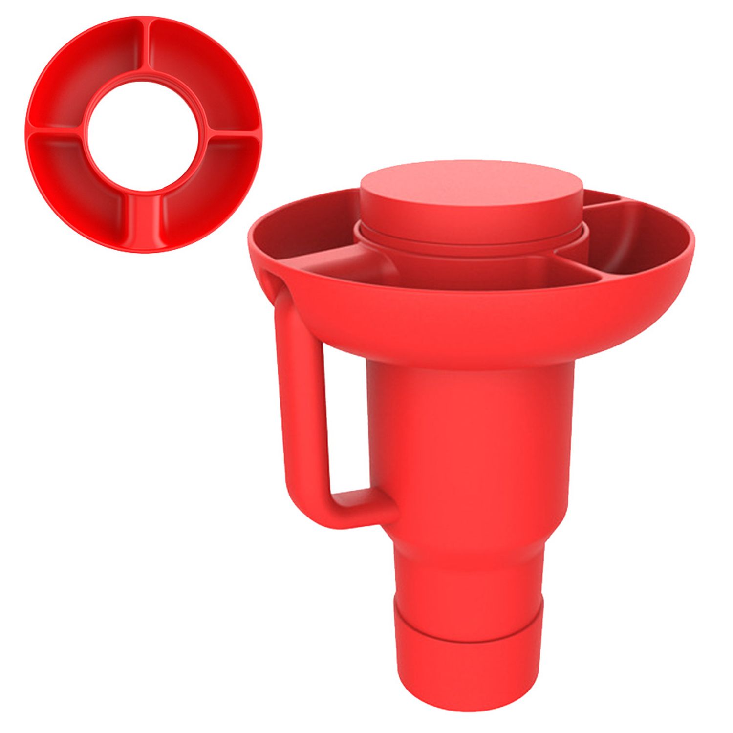 Silicone Snack Tray for 40 oz Tumbler 8