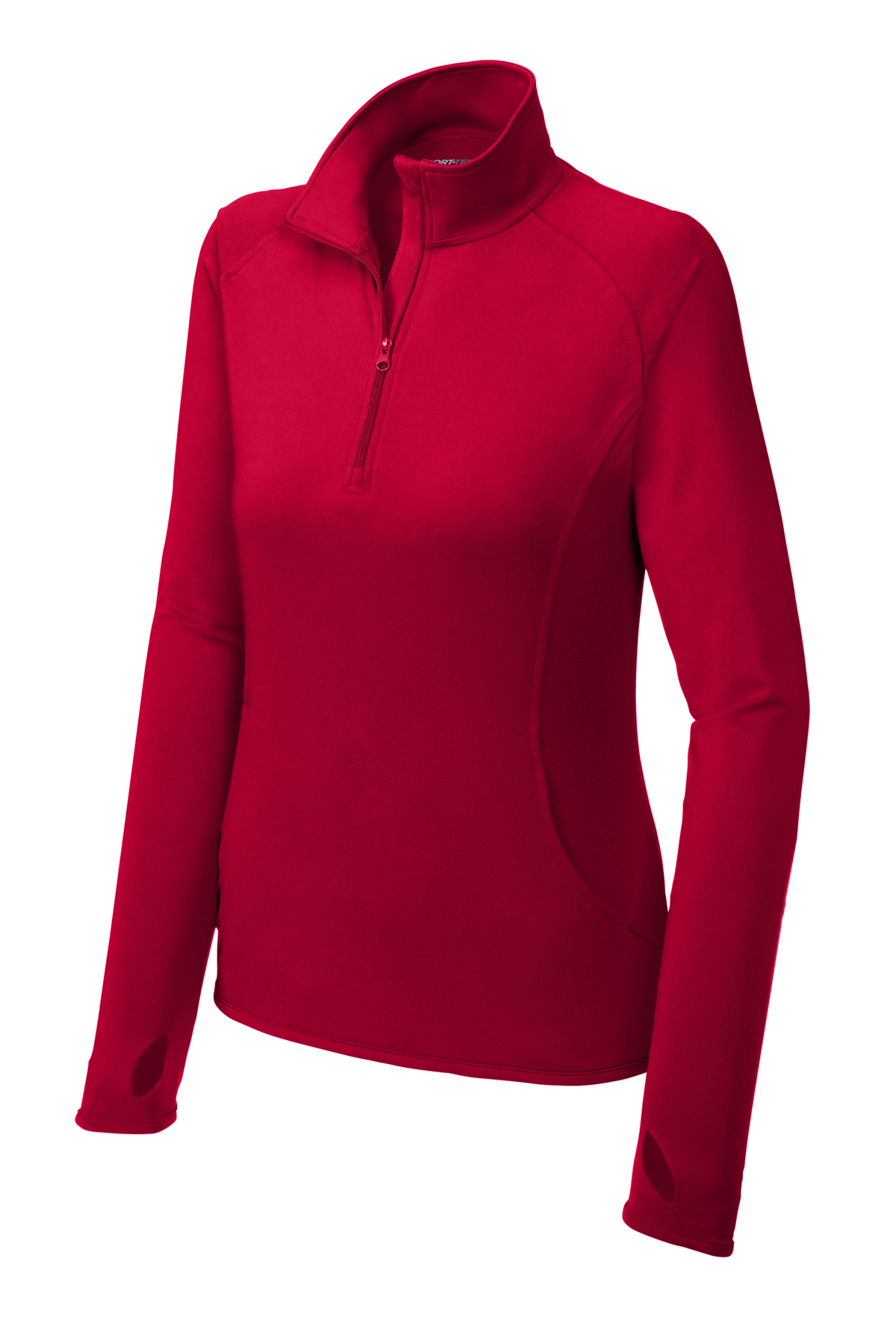 Sport-Tek® Women's Sport-Wick Stretch 1/4-Zip Pullover 56