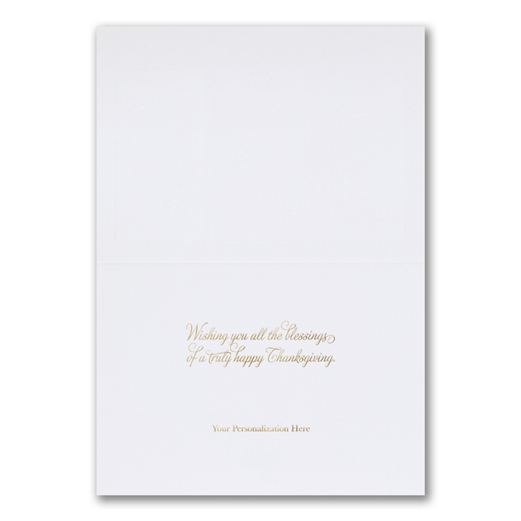 Autumn View Thanksgiving Card 2