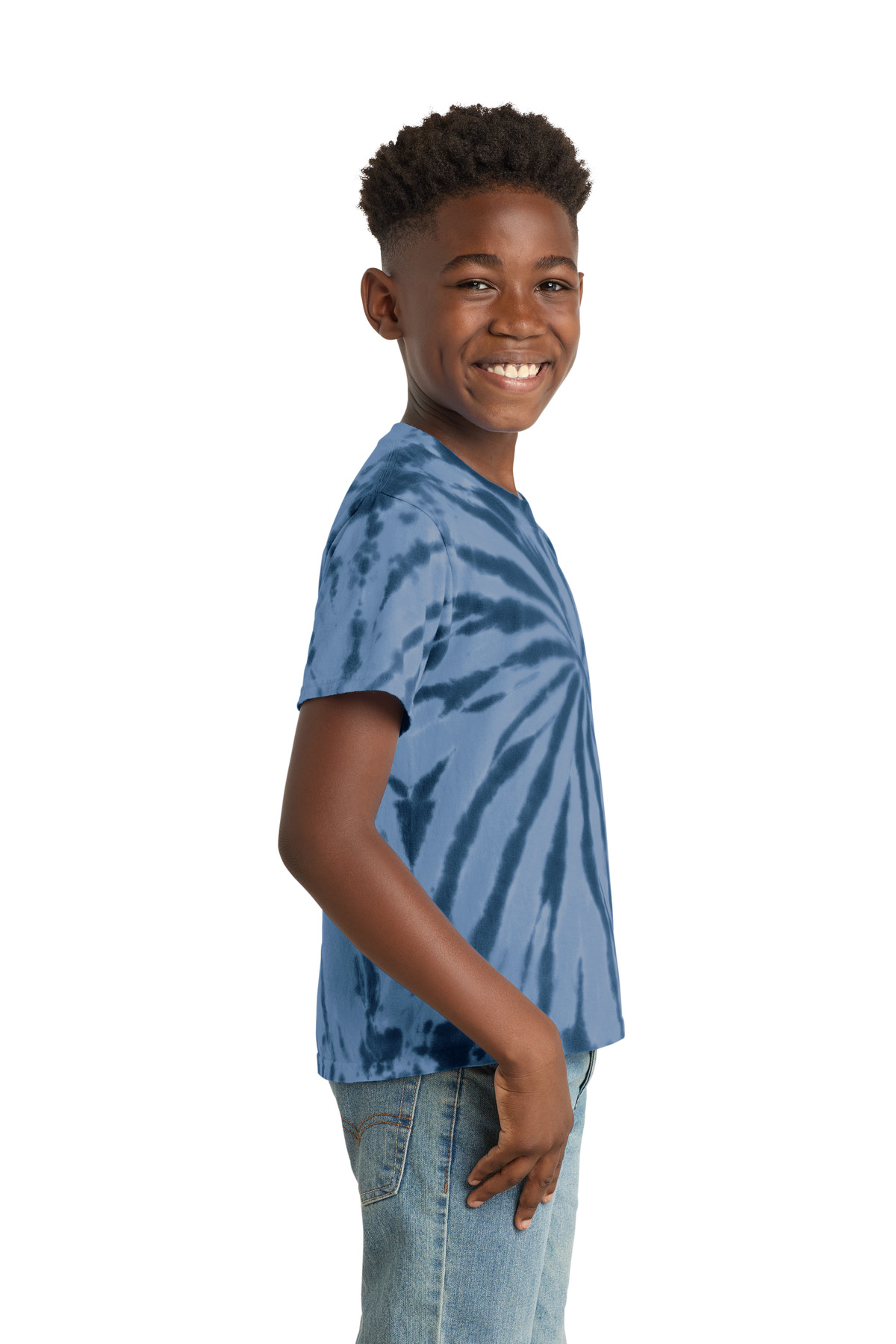 Port & Co Youth Tie-Dye Tee. PC147Y 3